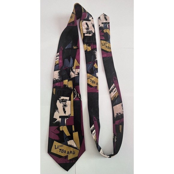 Vintage Pablo Picasso Collection  1988 “Le Torero” Polyester Mens Necktie Tie - Picture 2 of 4